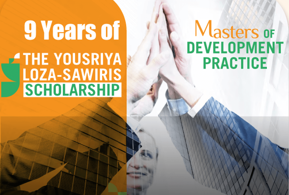 Nine Years of the Yousriya Loza-Sawiris Scholarship